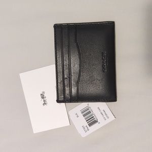 Coach Card Case (Black)